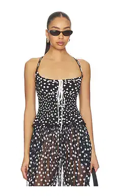 Leslie Amon Satin Top | Thumbnail 1 Leslie Amon Satin Top | Thumbnail 1