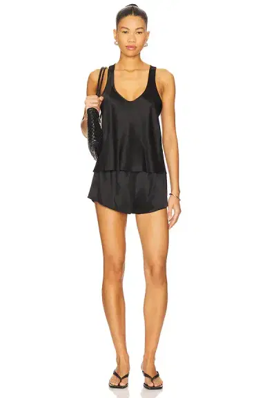 ENZA COSTA Silk Satin Tank Top | Thumbnail 4 ENZA COSTA Silk Satin Tank Top | Thumbnail 4