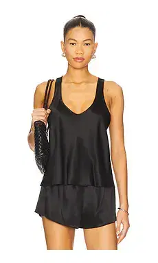 ENZA COSTA Silk Satin Tank Top | Thumbnail 1 ENZA COSTA Silk Satin Tank Top | Thumbnail 1