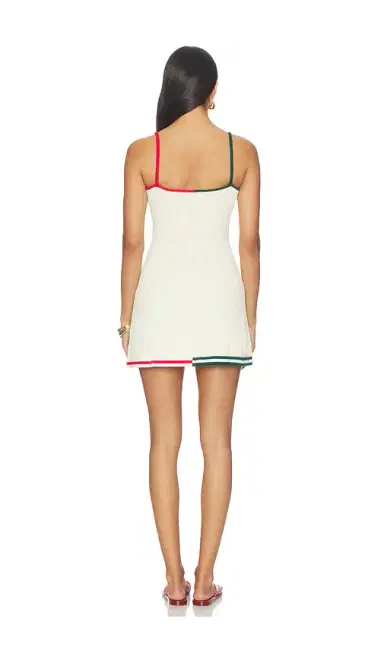 SEROYA Azriel Metallic Knit Mini Dress | Thumbnail 3
