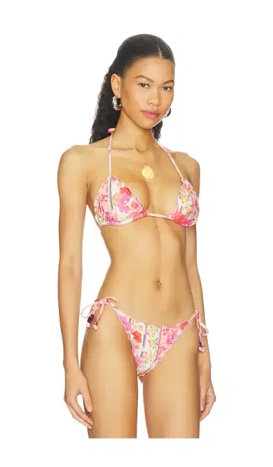 Agua Bendita x REVOLVE Lolita Ruche Triangle Top | Thumbnail 2 Agua Bendita x REVOLVE Lolita Ruche Triangle Top | Thumbnail 2