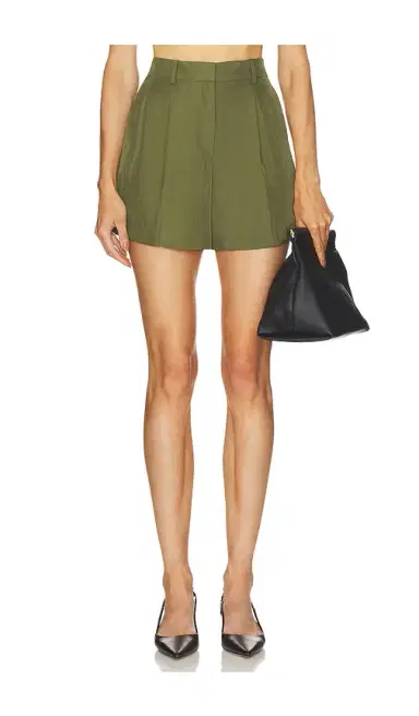 Theory Fluid Pleated Shorts | Thumbnail 1 Theory Fluid Pleated Shorts | Thumbnail 1
