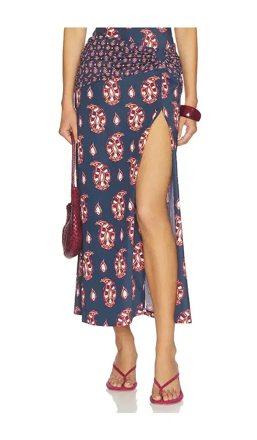 Johanna Ortiz Under The Sun Ankle Skirt