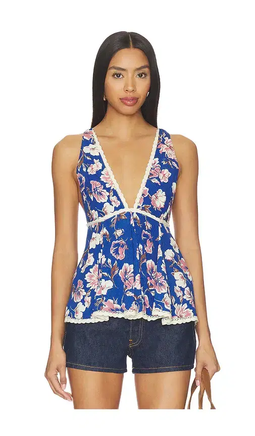 Free People Rome Printed Tank