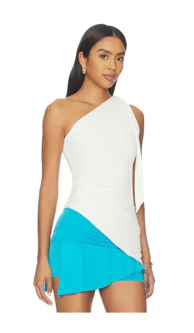 Mimchik One-shoulder Tie Top | Thumbnail 2 Mimchik One-shoulder Tie Top | Thumbnail 2
