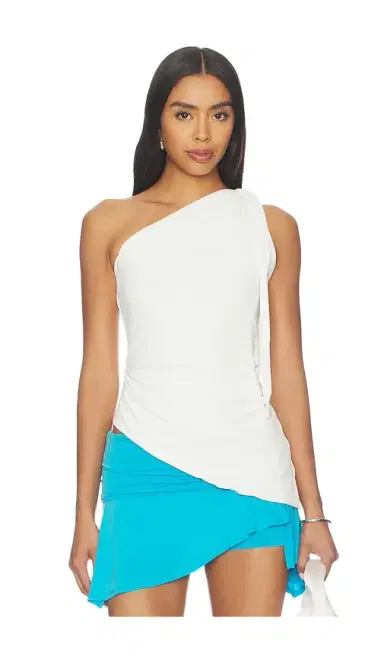 Mimchik One-shoulder Tie Top | Thumbnail 1 Mimchik One-shoulder Tie Top | Thumbnail 1