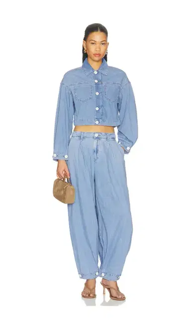 L'Agence Gaines Balloon Sleeve Jacket | Thumbnail 4 L'Agence Gaines Balloon Sleeve Jacket | Thumbnail 4