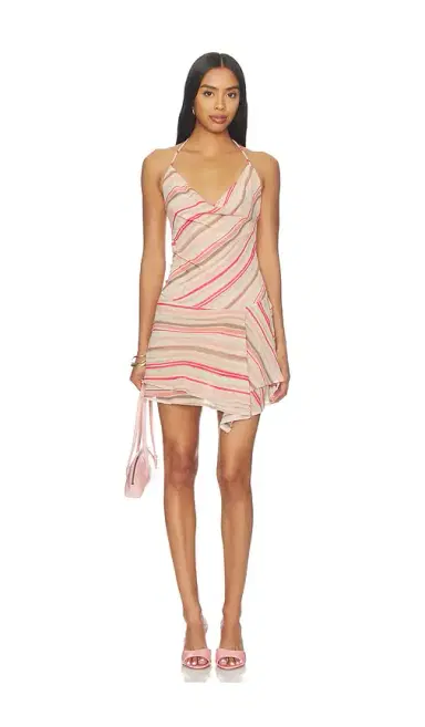 Runaway The Label Amika Cowl Handkerchief Mini Dress | Thumbnail 1