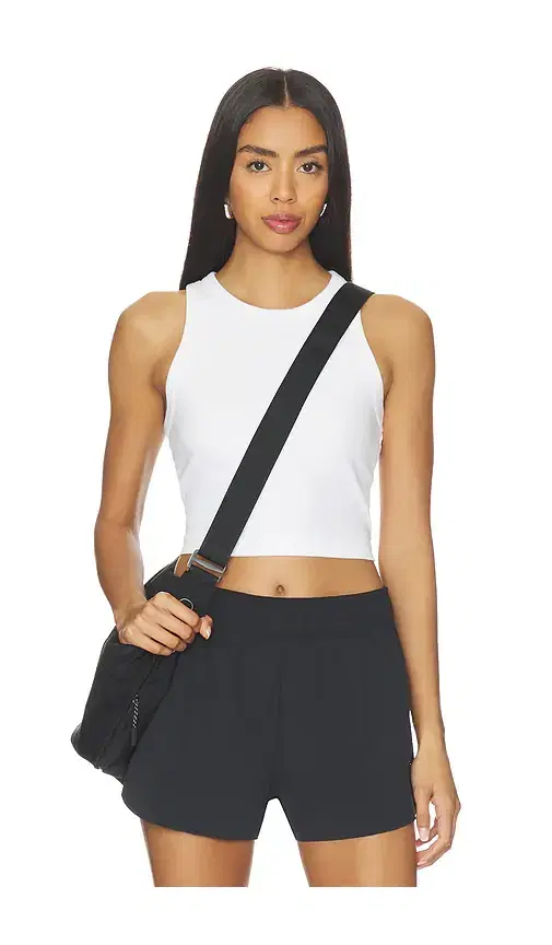 Beyond Yoga Garment Dye Rib Cropped Tank Top