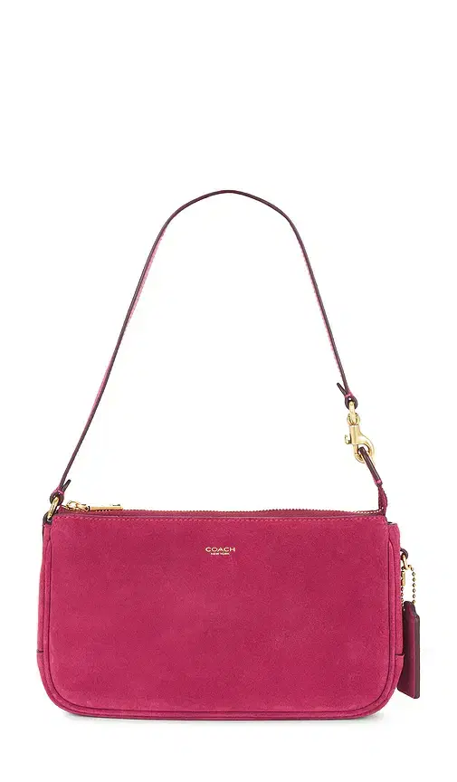 Coach Suede Plaza Bag