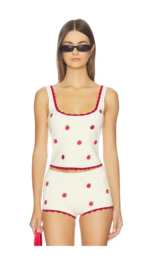 MAJORELLE Emmile Tomato Tank