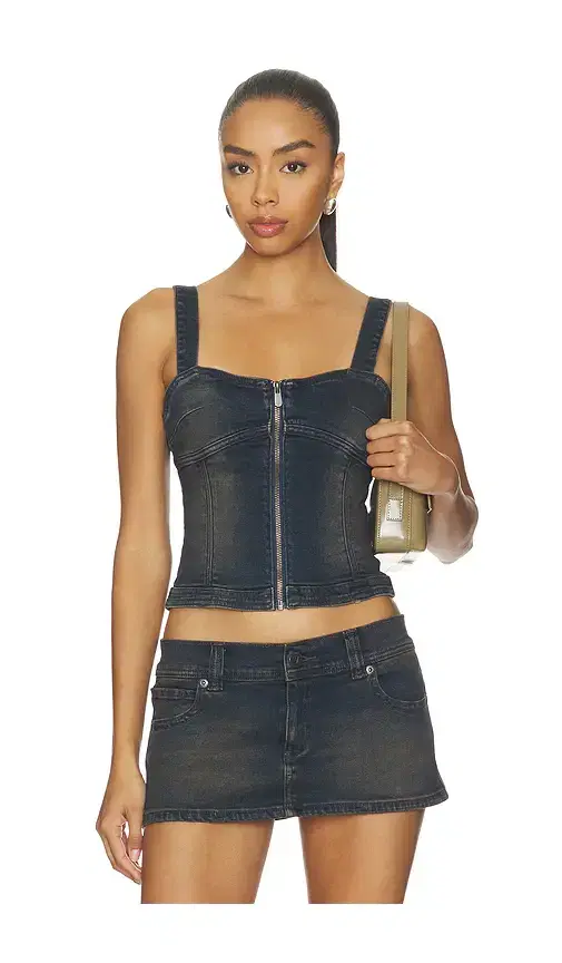Abrand Denim Bustier