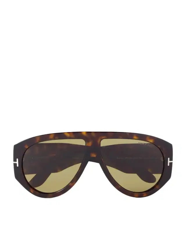 Tom Ford Bronson Aviator-Style Tortoiseshell Acetate Sunglasses - Men