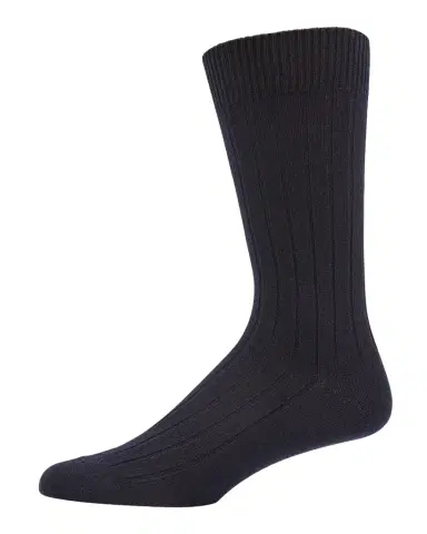 Bresciani Men 's Cashmere Mid-Calf Socks | Thumbnail 1