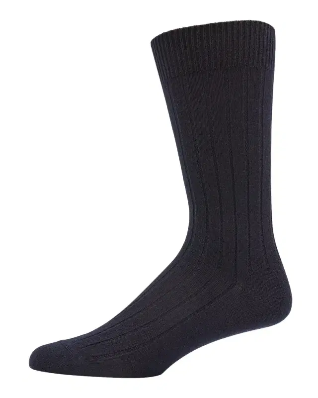 Bresciani Men 's Cashmere Mid-Calf Socks