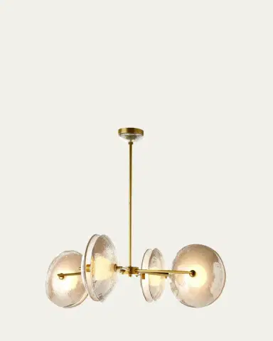 Arteriors Whitney 42" 4-Light LED Chandelier | Thumbnail 3 Arteriors Whitney 42" 4-Light LED Chandelier | Thumbnail 3
