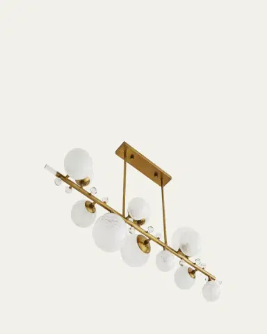 Arteriors Troon 56" 12-Light Chandelier | Thumbnail 4 Arteriors Troon 56" 12-Light Chandelier | Thumbnail 4