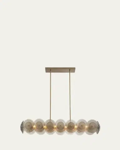 Arteriors Kinlee 51" 12-Light Chandelier | Thumbnail 2 Arteriors Kinlee 51" 12-Light Chandelier | Thumbnail 2