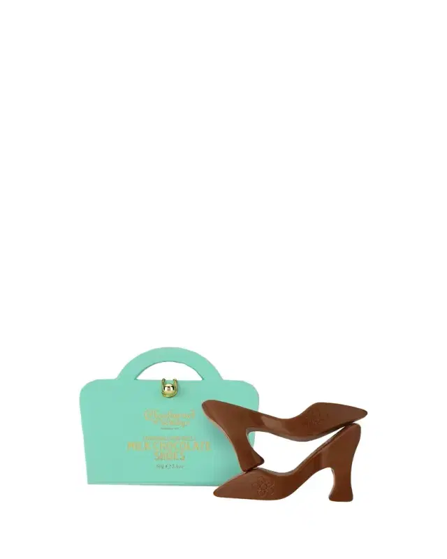 Charbonnel Et Walker Blue Handbag & Milk Chocolate Heels, 2.1 oz.