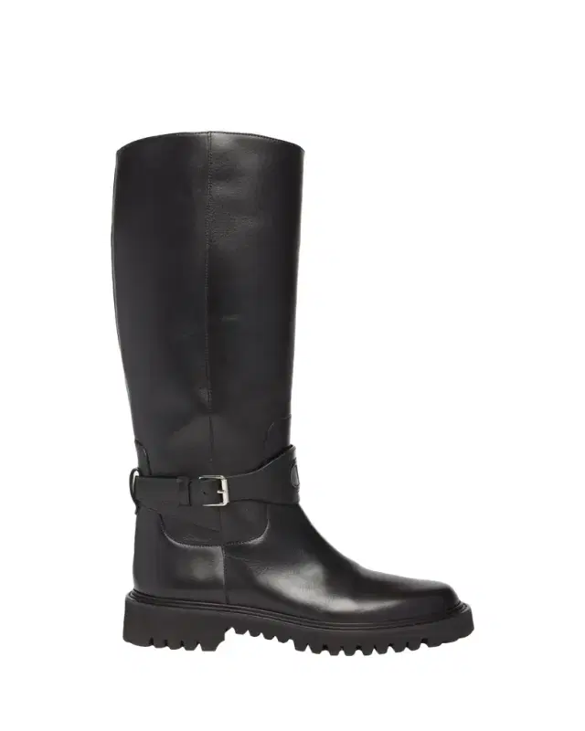 40mm VLogo Signature Leather Riding Boots 40mm VLogo Signature Leather Riding Boots