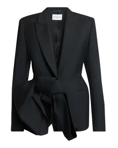 Givenchy Wool-Mohair Bow Jacket | Thumbnail 1