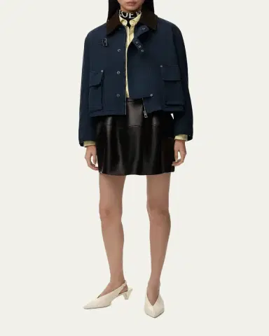 Loewe Corduroy-Collar Utility Jacket | Thumbnail 2 Loewe Corduroy-Collar Utility Jacket | Thumbnail 2