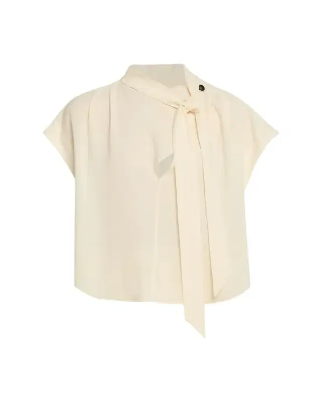 Isabel Marant Selene Tie-Neck Blouse
