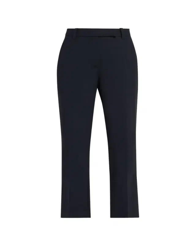 Brunello Cucinelli Tropical Luxury Wool Ankle-Length Trousers