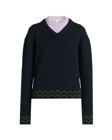 Marni Layered Wool Sweater | Thumbnail 1