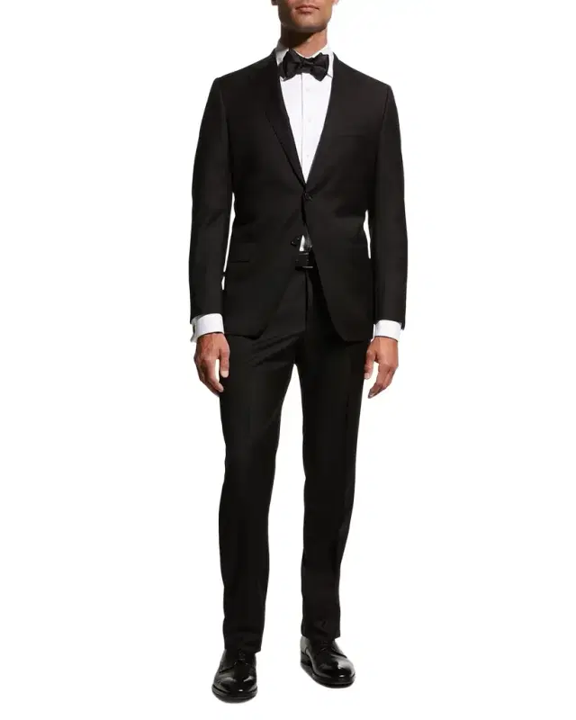 Hickey Freeman Men's Super 140s Wool Tuxedo