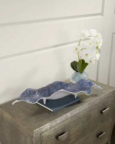 John-Richard Collection Blue River Leaf Tray | Thumbnail 1