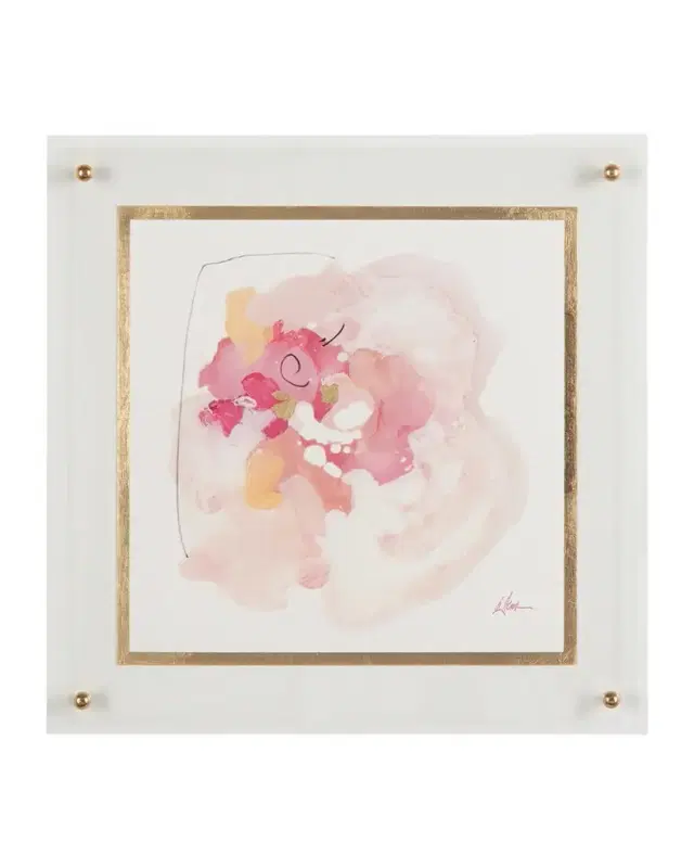 John-Richard Collection "Spring Fling IV" Giclee Art on Canvas By Jackie Ellens