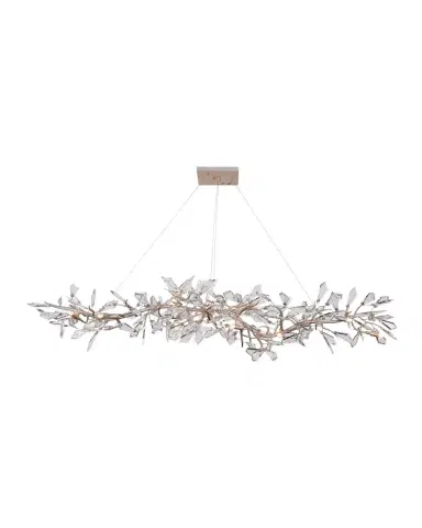 John-Richard Collection Kotta Fourteen-Light Cut-Crystal Oblong Chandelier | Thumbnail 3