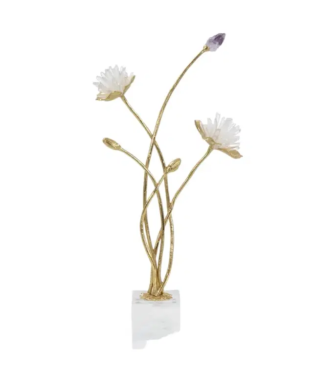 John-Richard Collection Floral Sculpture - 20"