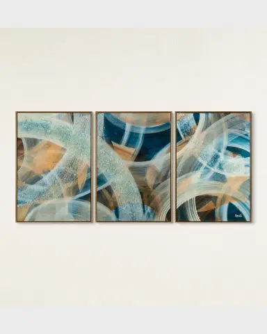 John-Richard Collection "Keep On Spinning Triptych" Giclee | Thumbnail 2