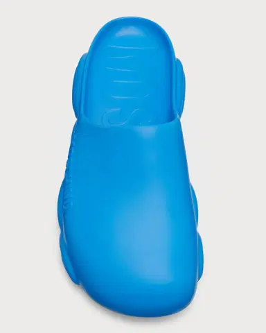 MOSCHINO Men's Bubble Teddy Rubber Slides | Thumbnail 5 MOSCHINO Men's Bubble Teddy Rubber Slides | Thumbnail 5