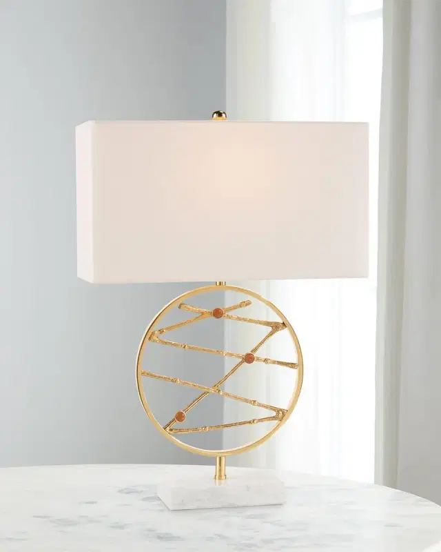 John-Richard Collection Golden Jasper Table Lamp