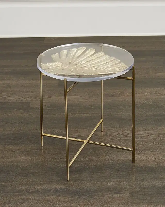 John-Richard Collection Palm Side Table