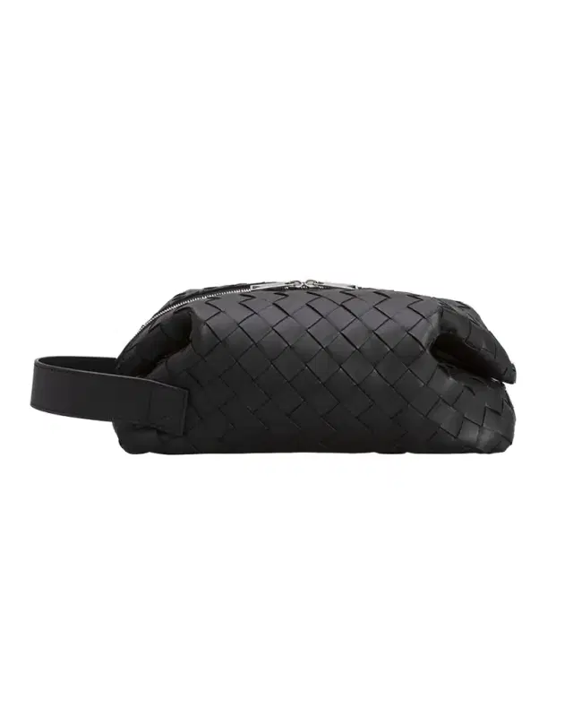 Bottega Veneta Men 's Intrecciato Leather Toiletry Bag