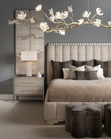 John-Richard Collection Horizon Silver King Bed | Thumbnail 2