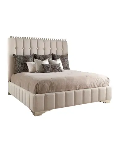 John-Richard Collection Horizon Silver King Bed | Thumbnail 1