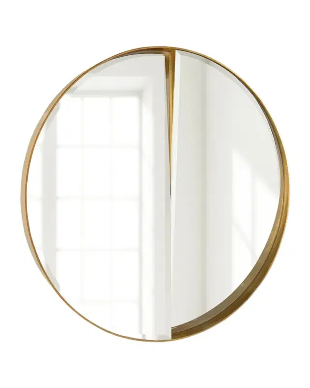 John-Richard Collection Deviare 60" Round Wall Mirror
