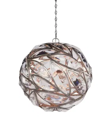 John-Richard Collection Petaline 26" 6-Light Sphere Chandelier | Thumbnail 1