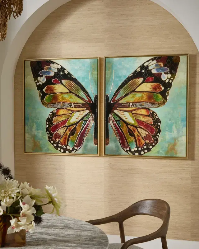 John-Richard Collection "Wings of Wisdom" Diptych Giclee