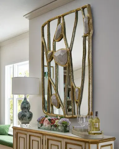 John-Richard Collection Embellished Branches Mirror | Thumbnail 2