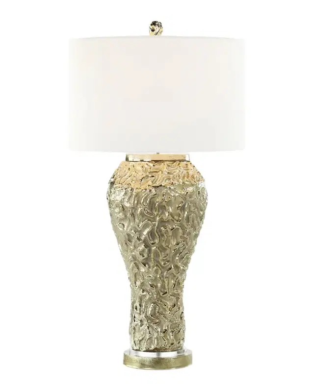 John-Richard Collection Champagne Swirls 35" Table Lamp