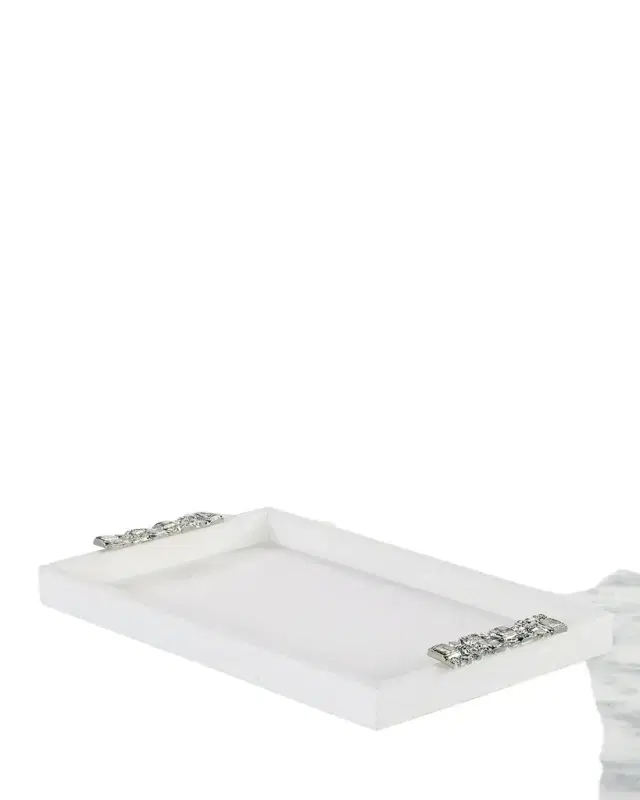 John-Richard Collection Muse Gemstone Handle Tray