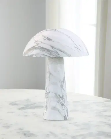John-Richard Collection Marble Canopy Table Lamp | Thumbnail 2