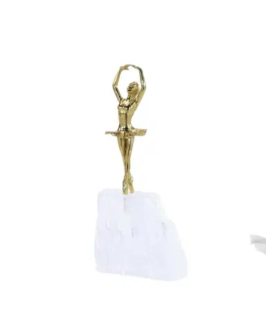 John-Richard Collection Brass Dancer on Selenite Sculpture | Thumbnail 1 John-Richard Collection Brass Dancer on Selenite Sculpture | Thumbnail 1