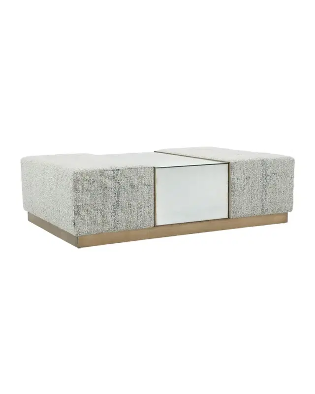 John-Richard Collection Park City Cocktail Ottoman